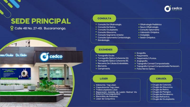 ¿Buscas el Mejor Oftalmólogo en Bucaramanga? Descubre Cedco